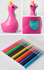 Smiley Fox - Graffiti Gift Set (Washable)  9.8 Inch