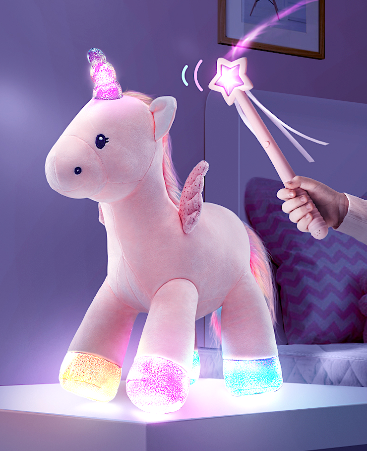 Magic Music Pink Unicorn with Remote 15.7 Inch