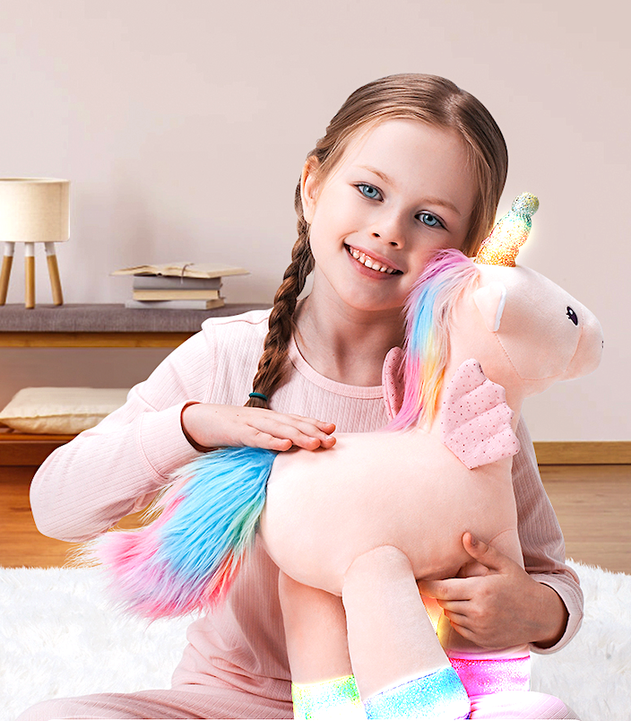 Magic Music Pink Unicorn with Remote 15.7 Inch