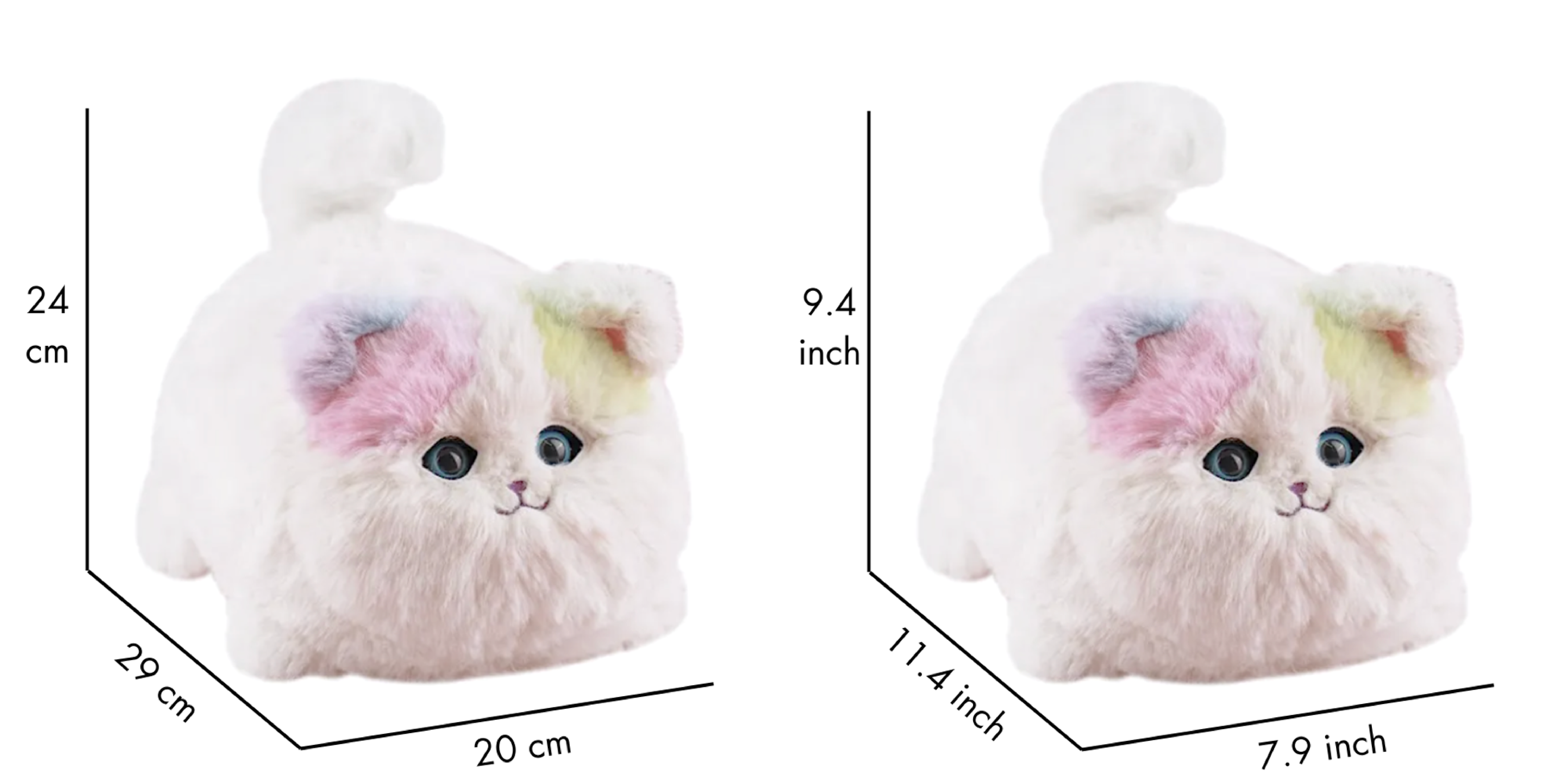 Electronic Mimic Meow 9.4 Inch